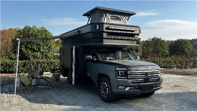 Star Wonder Boundless Double Pop-Top JMC Chassis ปิดถนน Motorhome